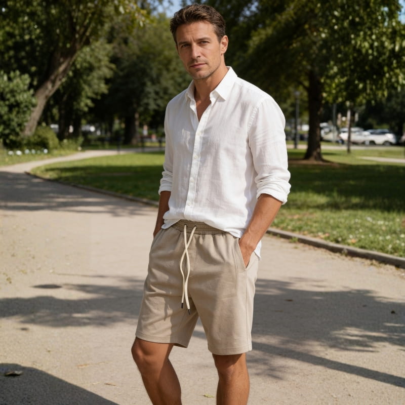Spencer Cotton Shorts – Lightweight Comfortable Casual Summer Shorts