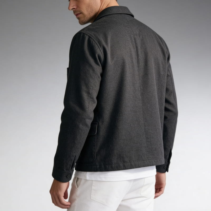 Mikael Cotton Utility Jacket – Lightweight Durable Casual Outerwear