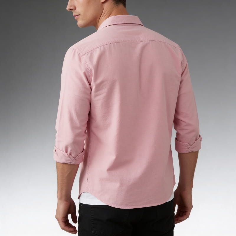 Landon Cotton Relaxed Button-Down Shirt – Lightweight Casual Essential