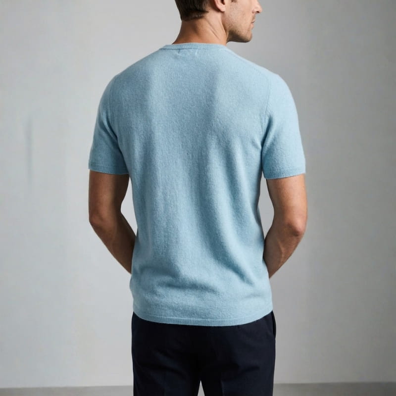Carson Cashmere Luxe Tee – Lightweight Everyday Knitwear