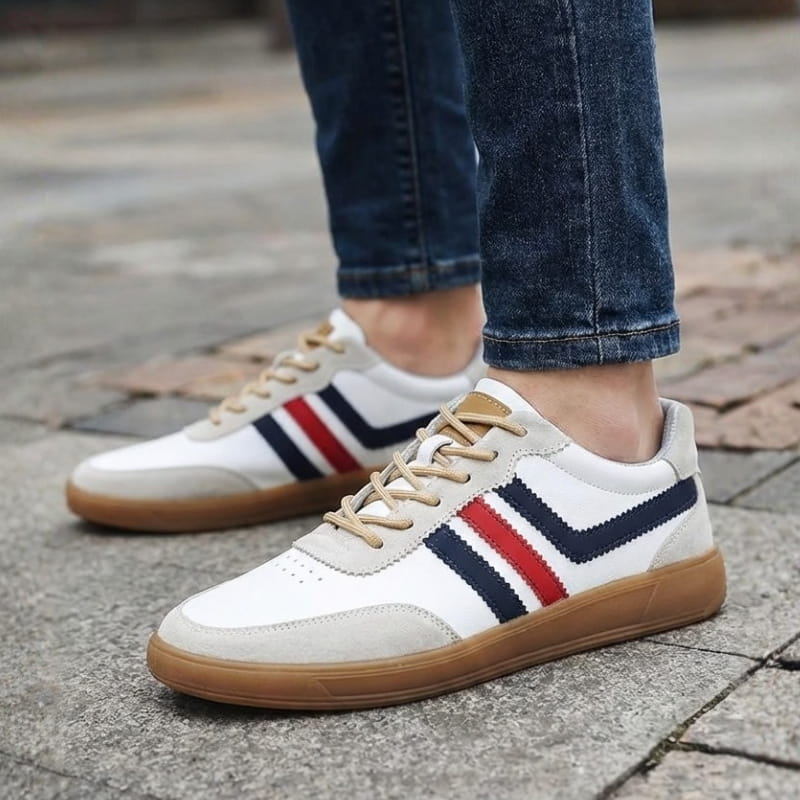 Valerno Retro Court Sneakers