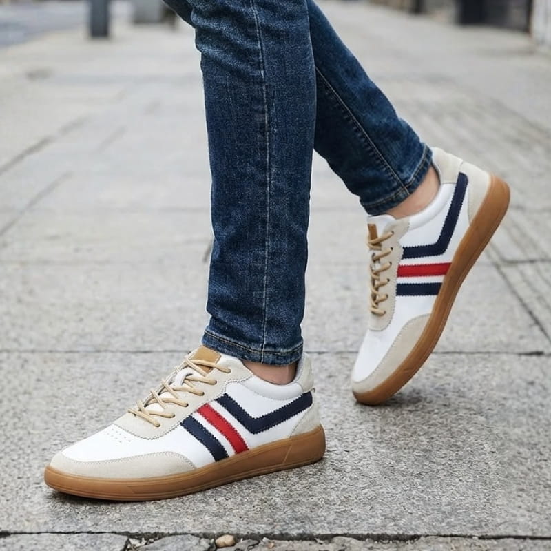 Valerno Retro Court Sneakers