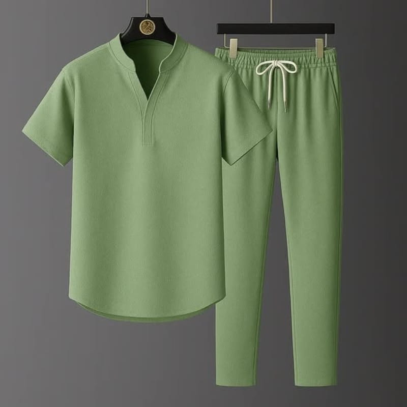 Javier Linen Blend Lounge Set – Lightweight Casual Ensemble