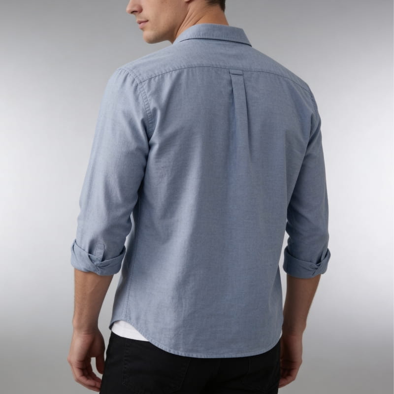 Landon Cotton Relaxed Button-Down Shirt – Lightweight Casual Essential