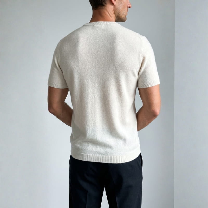 Carson Cashmere Luxe Tee – Lightweight Everyday Knitwear