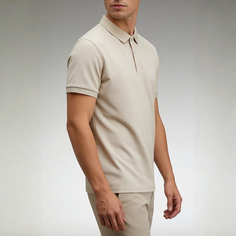 Daxton Performance Polo Shirt – Stretch Athletic Smart-Casual Top