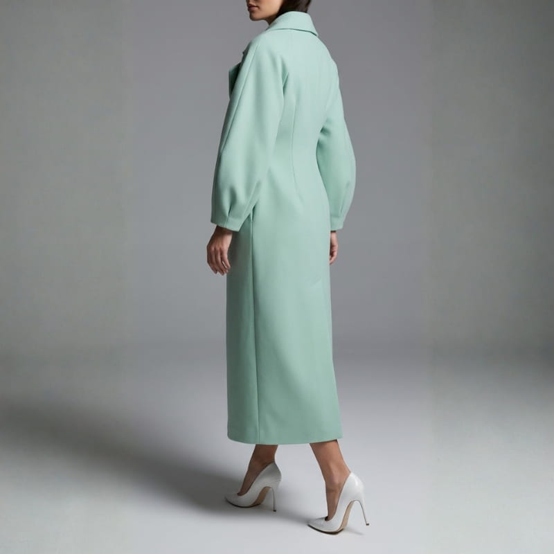 Victoria Wool Wrap Coat