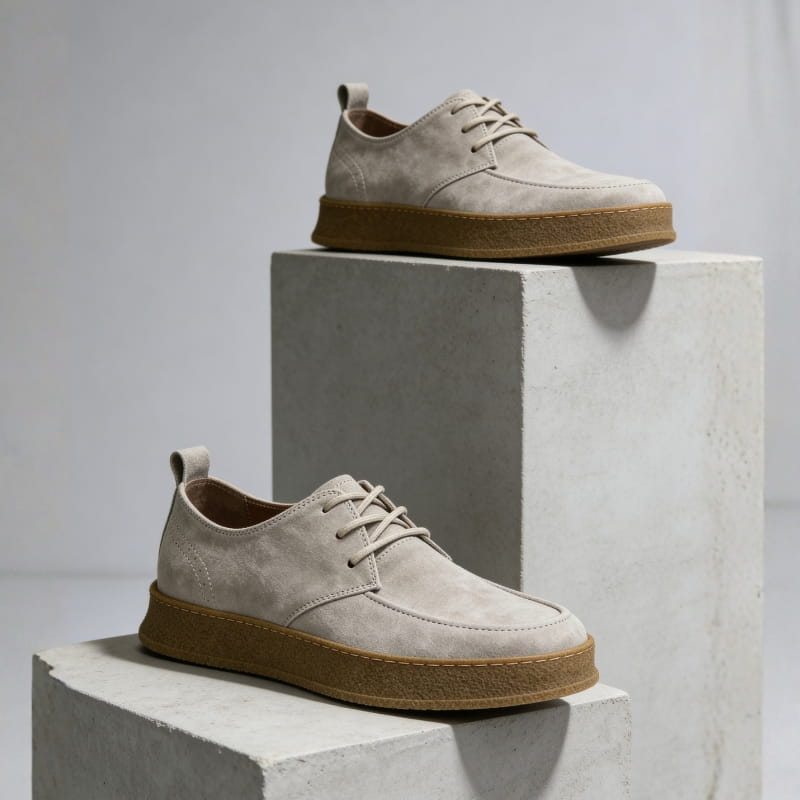 Lucento Italian Suede Shoes – Premium Comfort Casual Leather Shoes