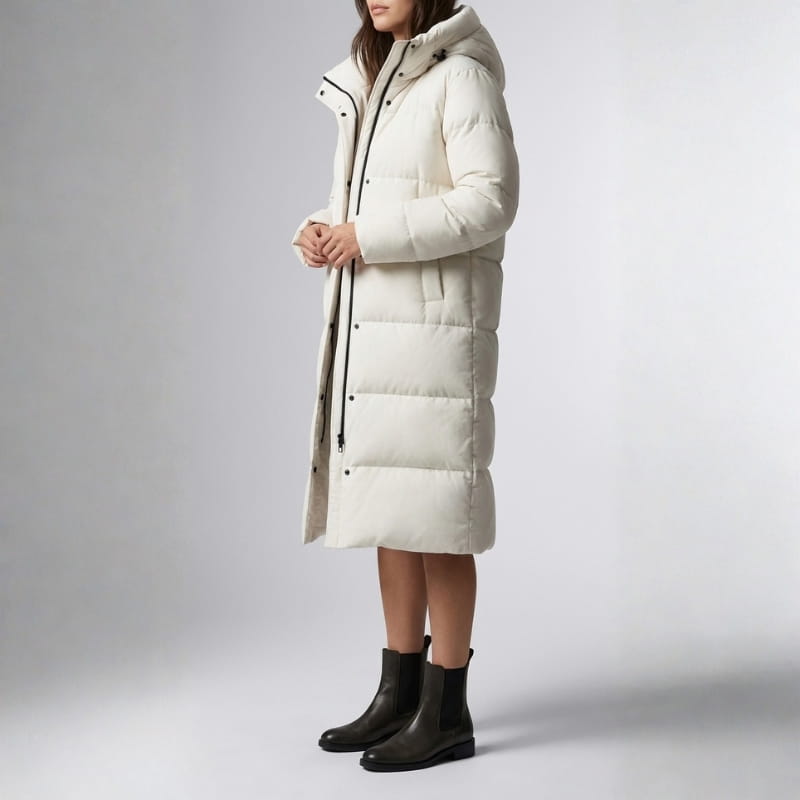 Aurora Long Puffer Coat – Women’s Insulated Winter Jacket