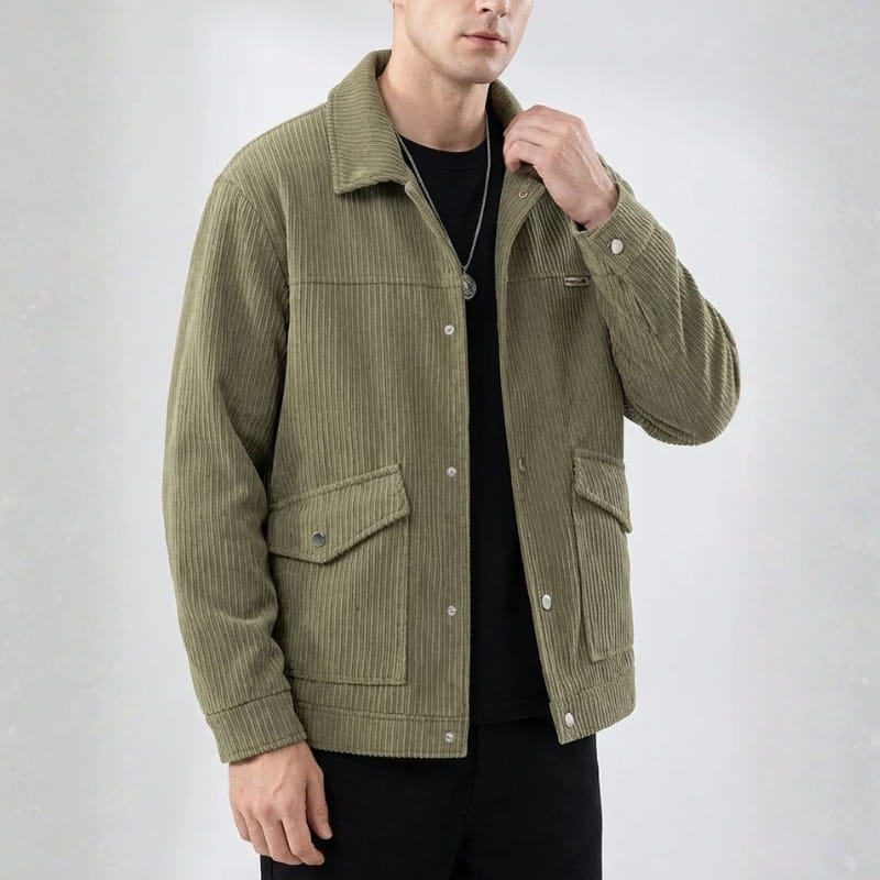 Francisco Corduroy Jacket – Structured Casual Outerwear