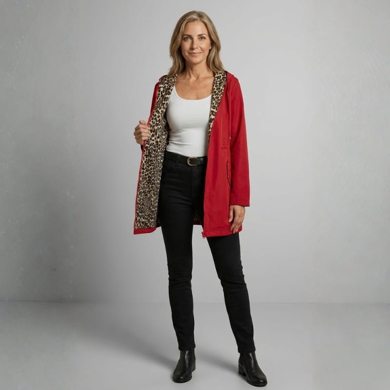 Amara Reversible Hooded Coat