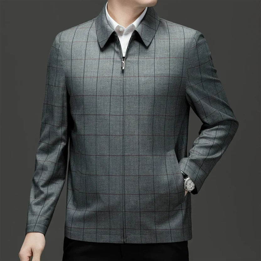 Cesar Men’s Lightweight Jacket – Nanosilk Tech Casual Jacket