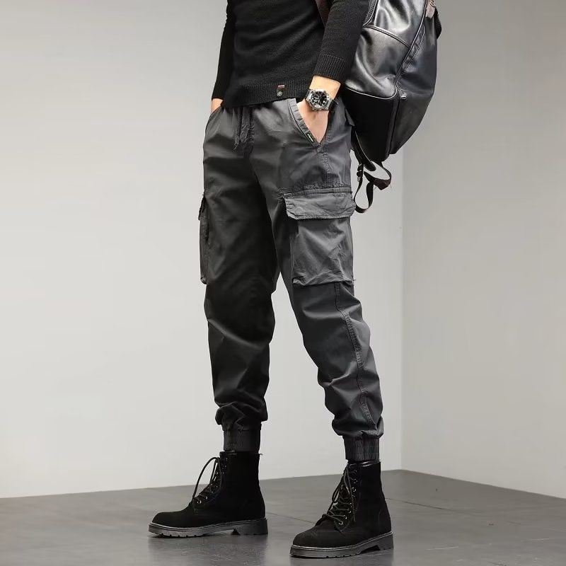 Ethan Men’s Cargo Pants – Lightweight Tech Fabric with Tapered Fit for Tactical Streetwear