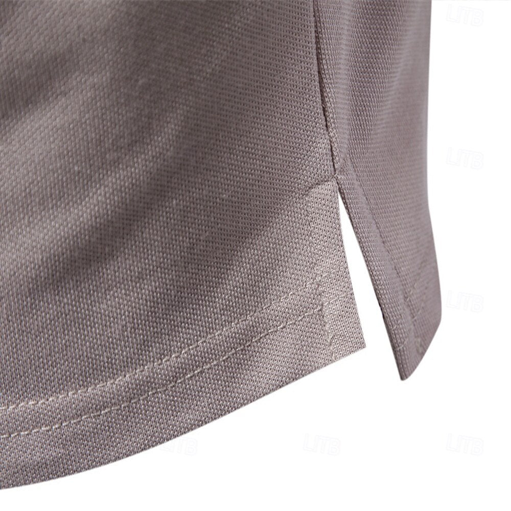 Elias Men's Floral Knit Polo Shirt