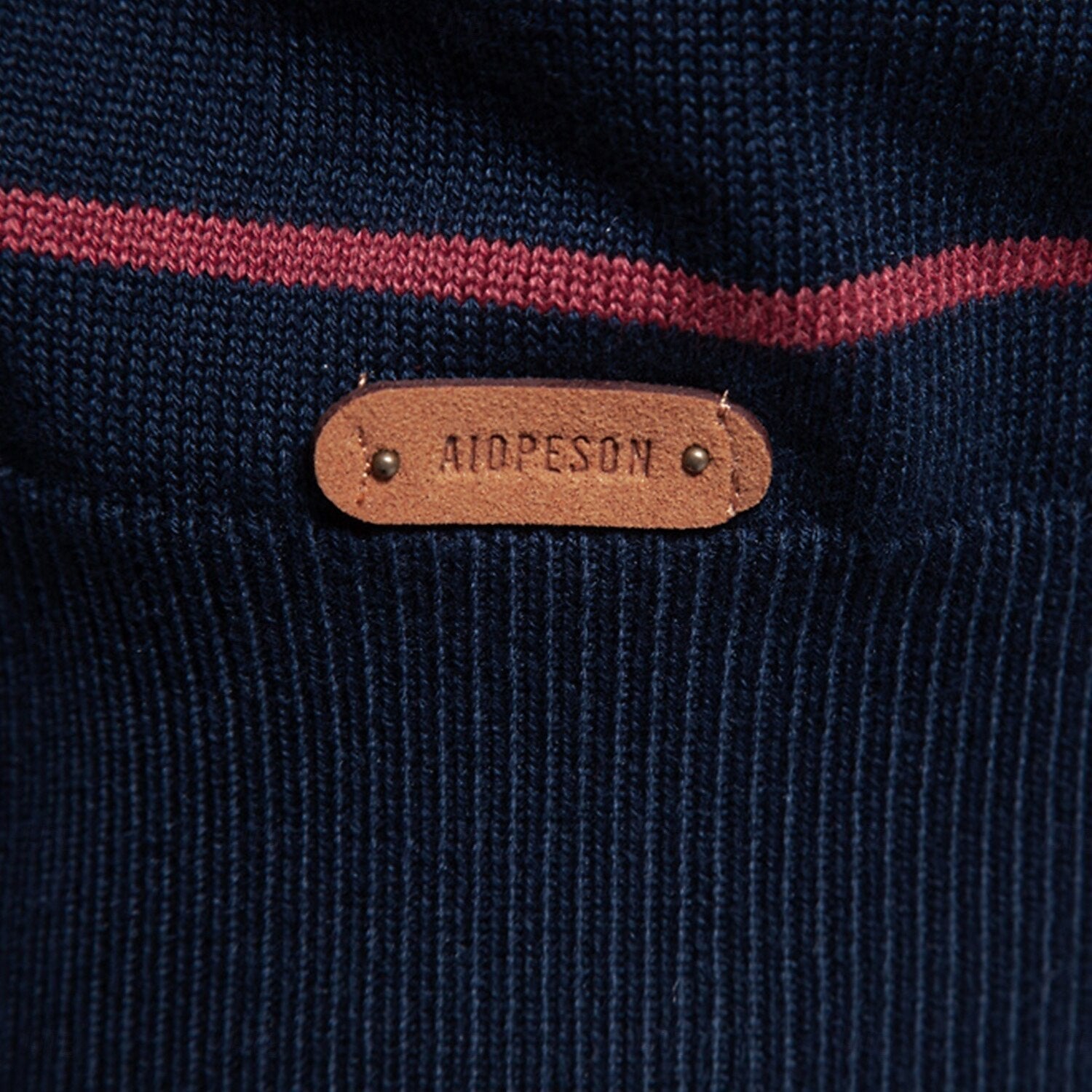 Griffin Men's Striped Crew Neck Sweater