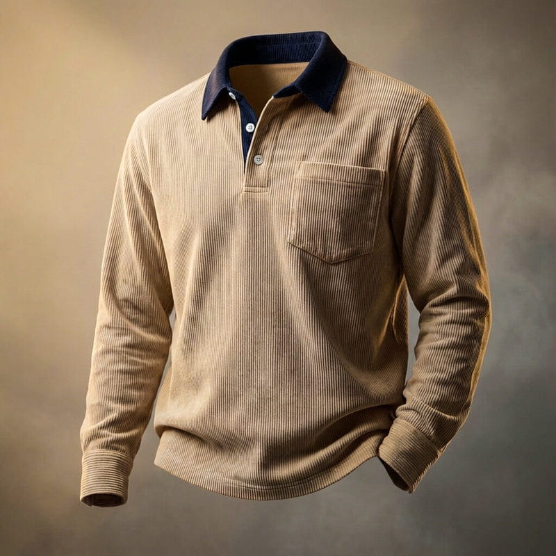 Silvano Corduroy Explorer Polo