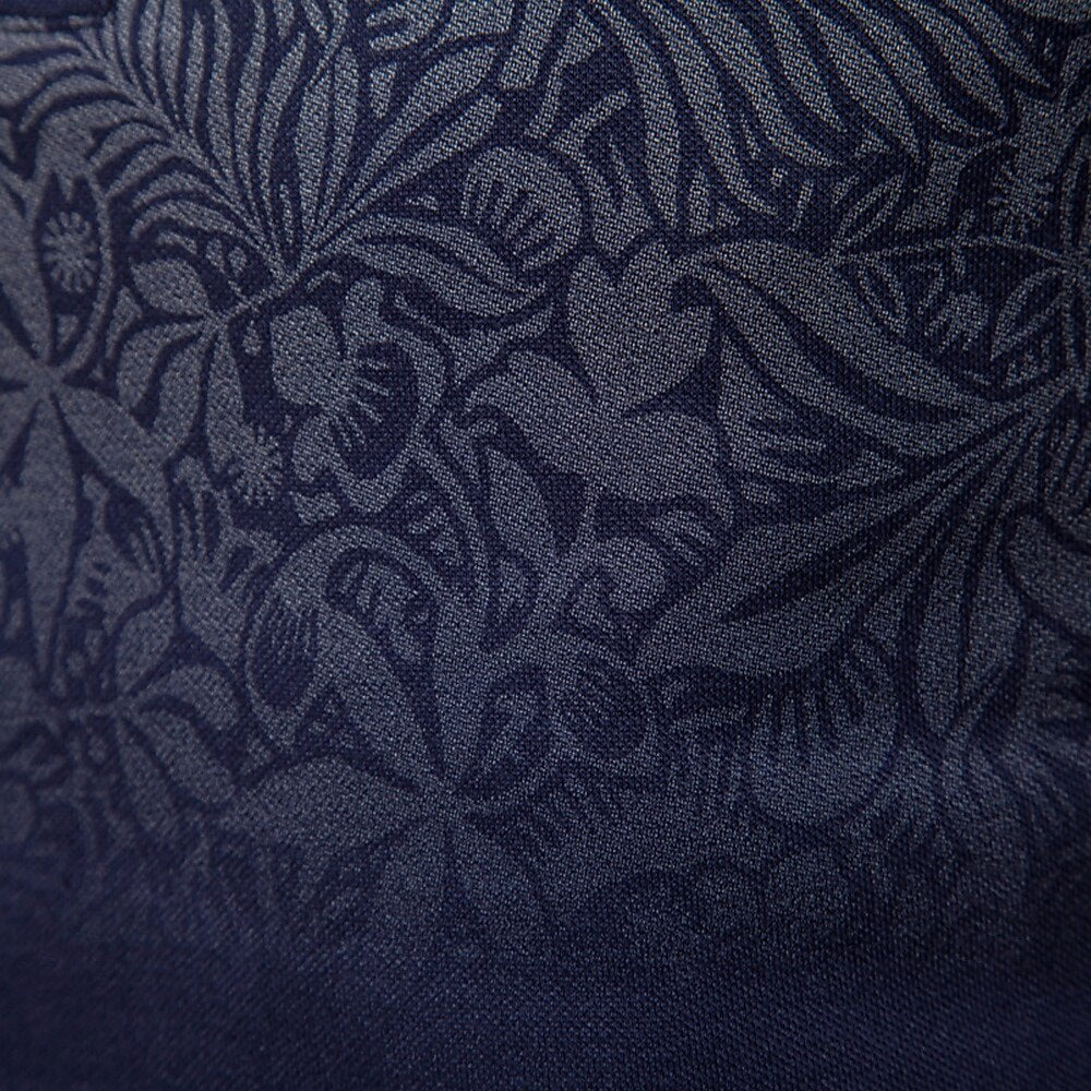 Elias Men's Floral Knit Polo Shirt