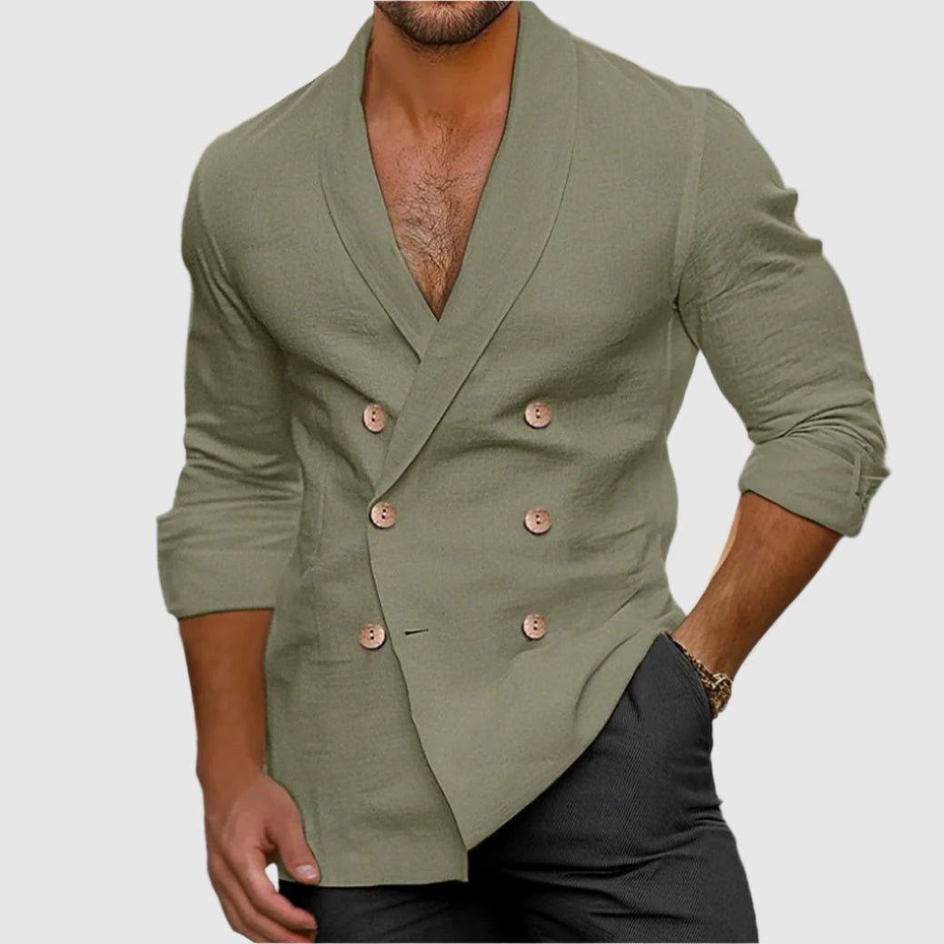 Blair Tailored Linen Blazer