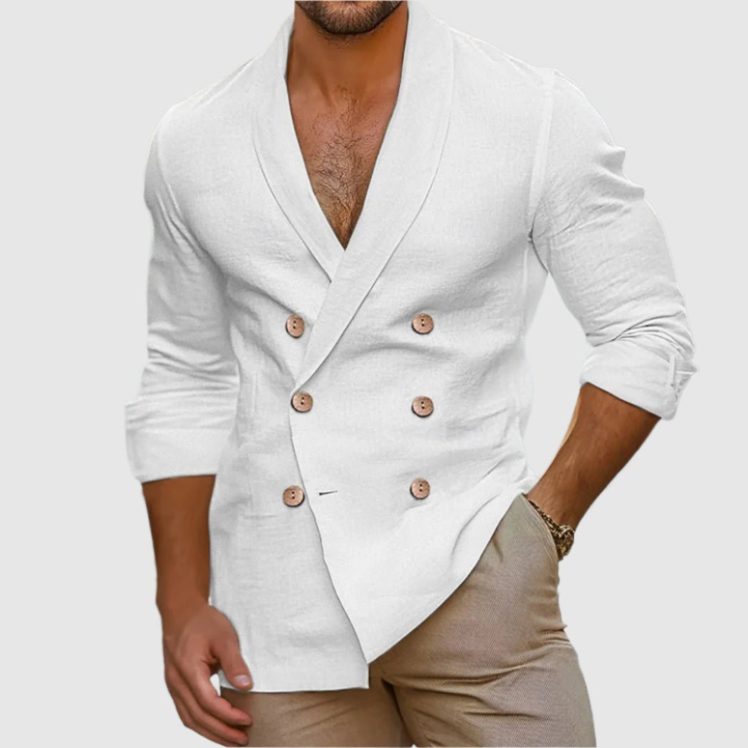 Blair Tailored Linen Blazer