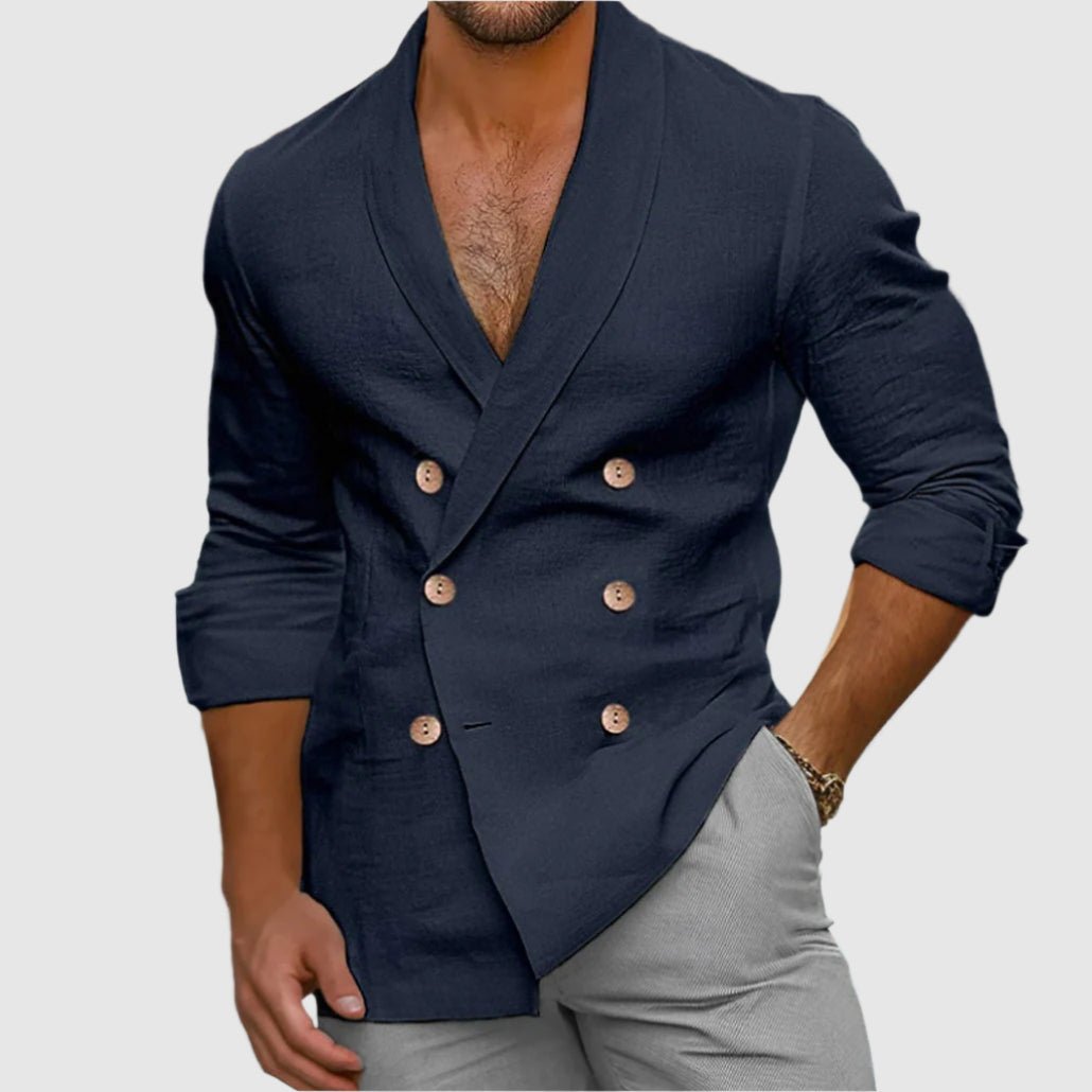 Blair Tailored Linen Blazer
