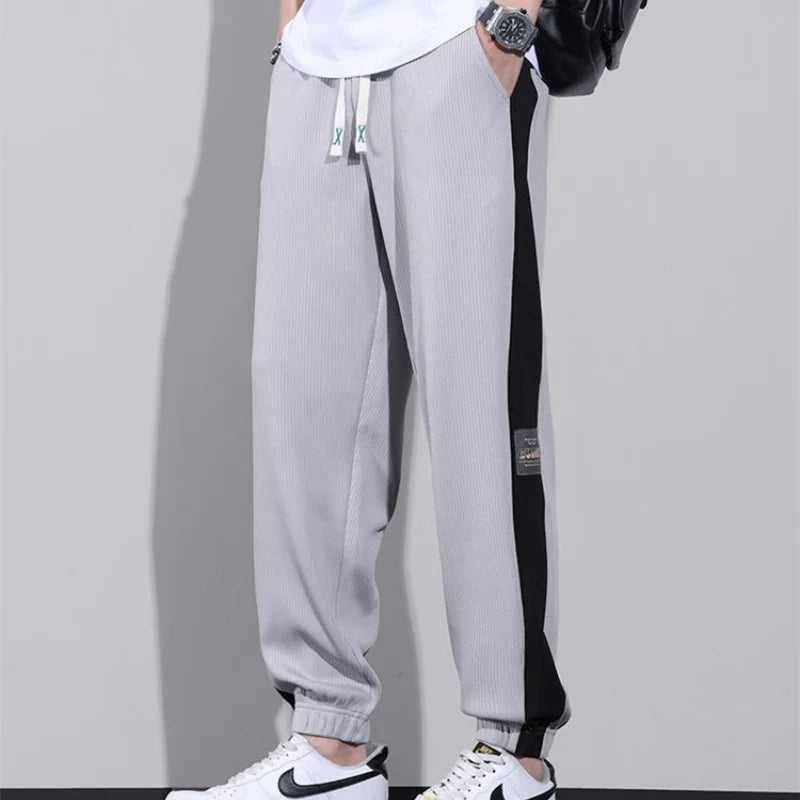 Arlo Soft Ribbed Tapered Joggers