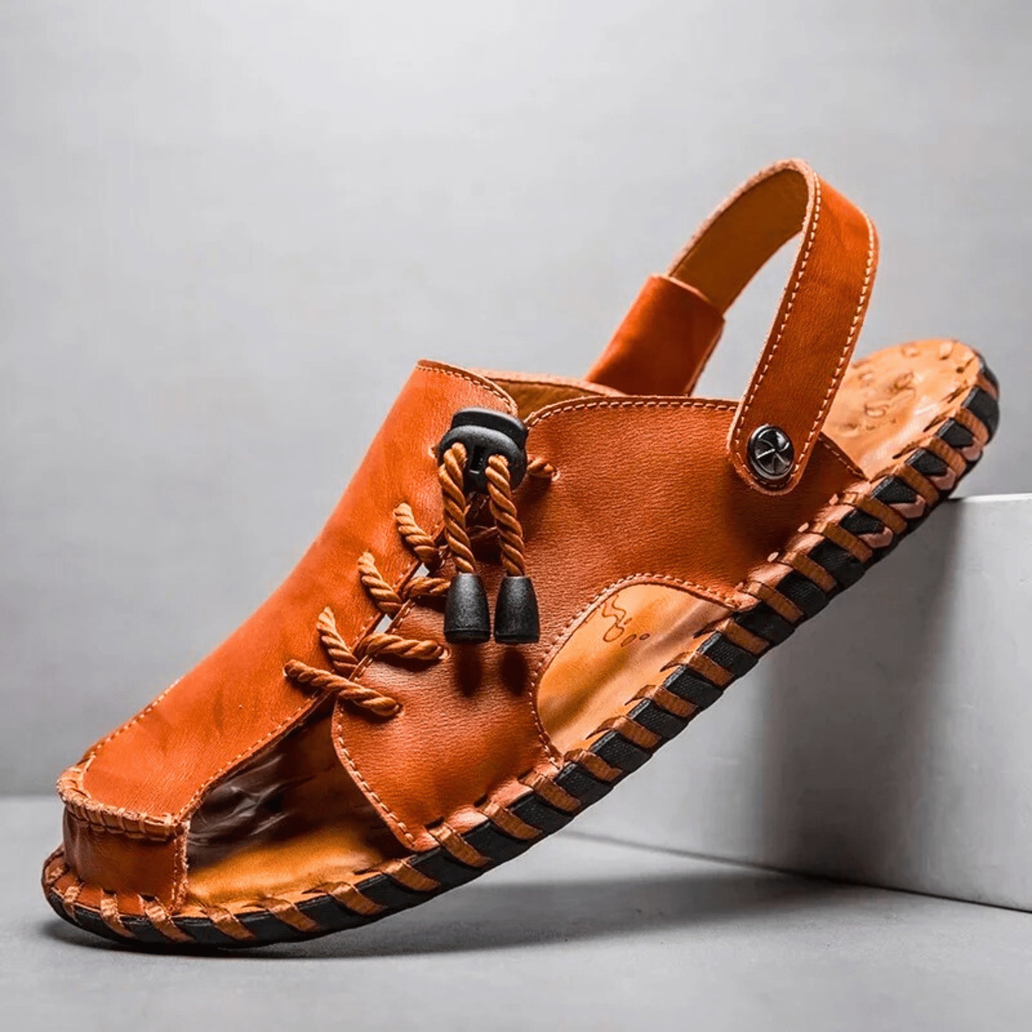 Dorian All-Terrain Quick-Lace Leather Sandals