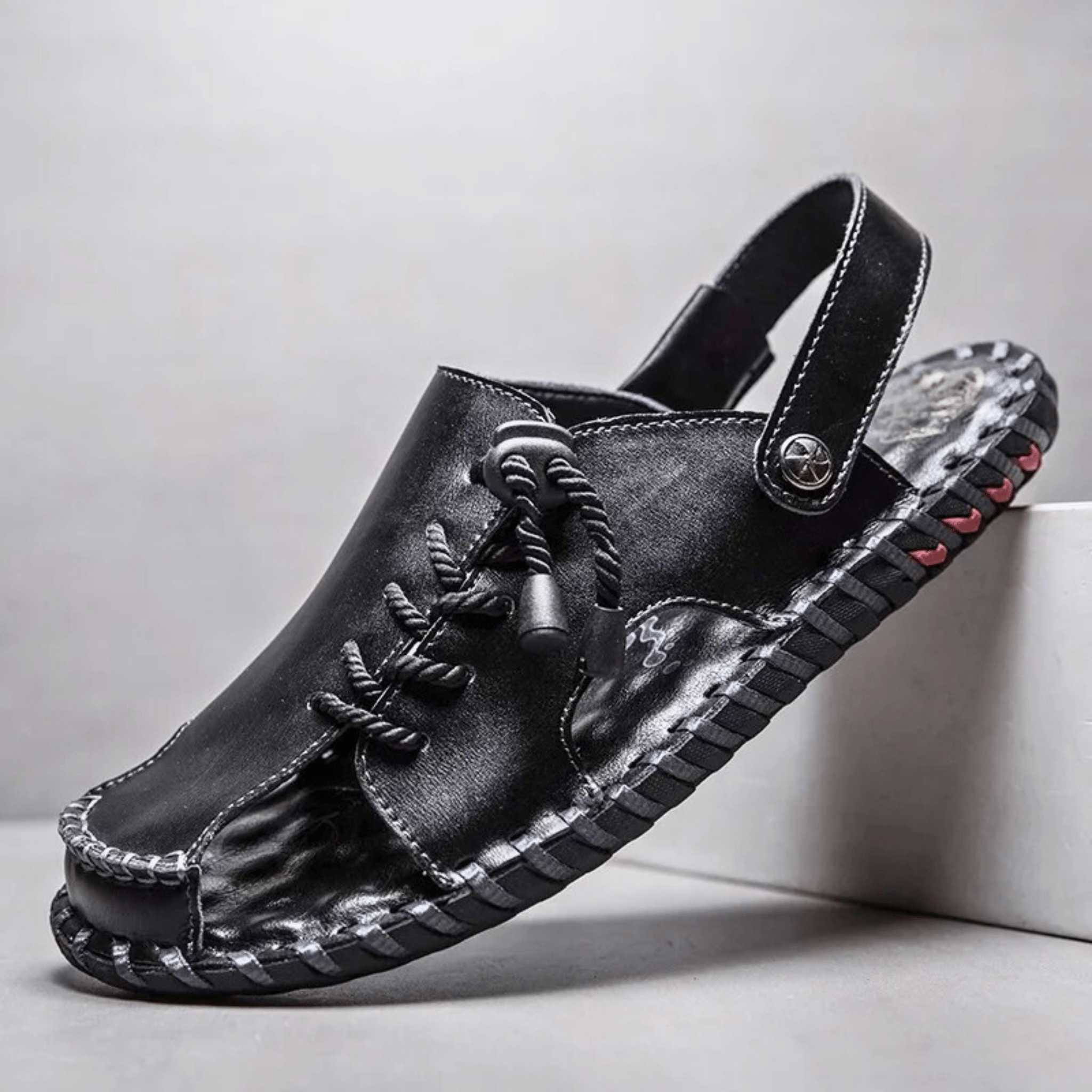 Dorian All-Terrain Quick-Lace Leather Sandals