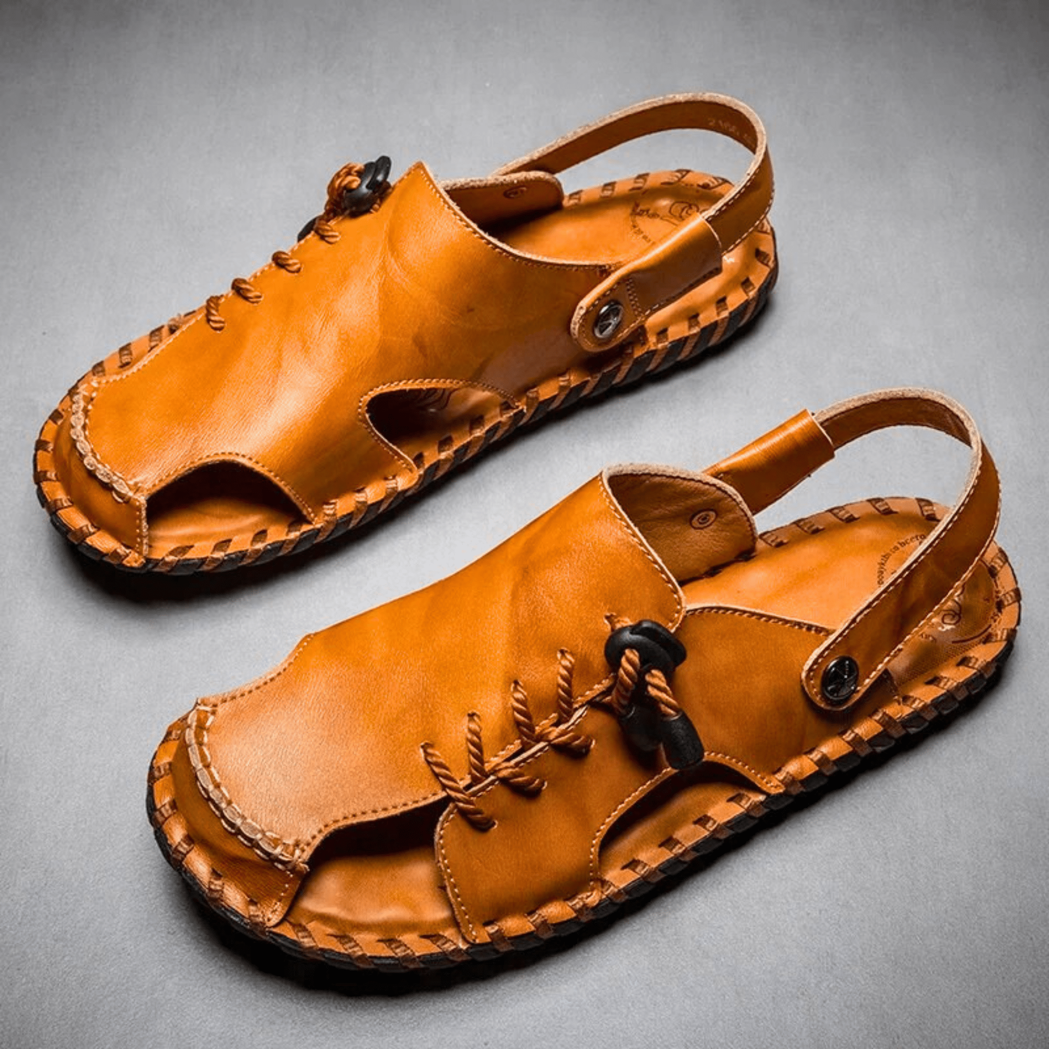 Dorian All-Terrain Quick-Lace Leather Sandals