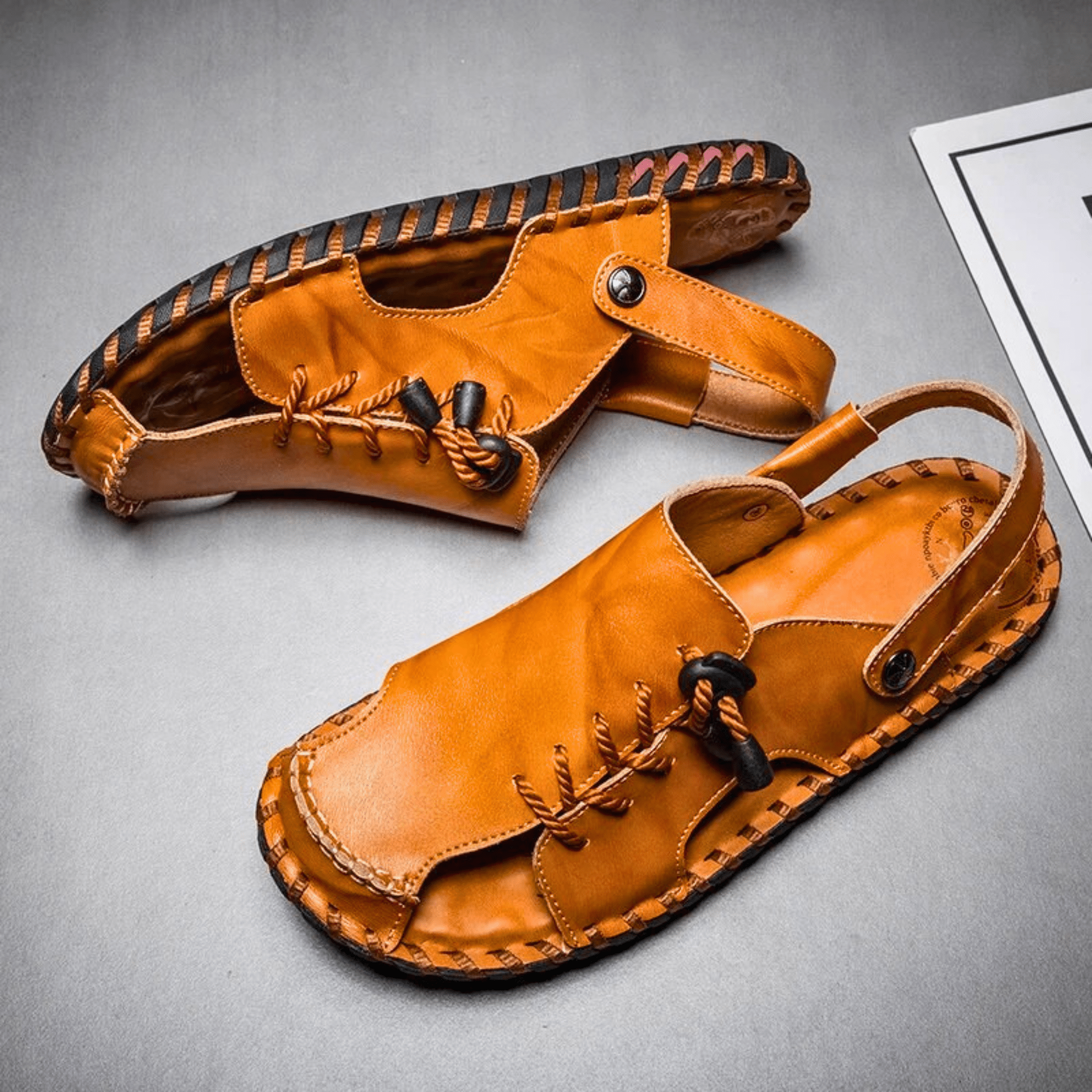 Dorian All-Terrain Quick-Lace Leather Sandals