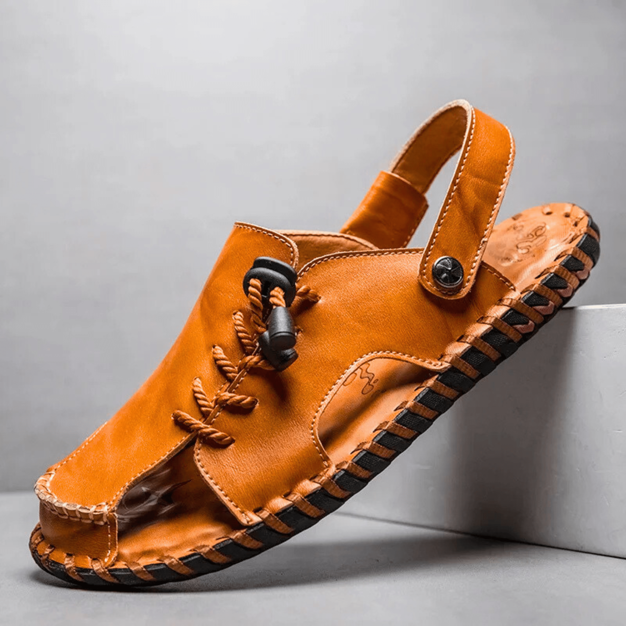 Dorian All-Terrain Quick-Lace Leather Sandals