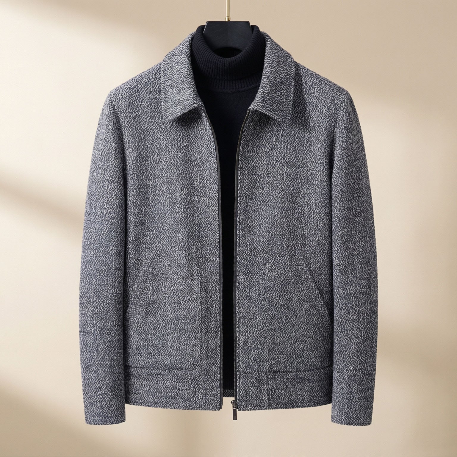 Octavio Men’s Jacket – Dense Woven Lightweight Jacket