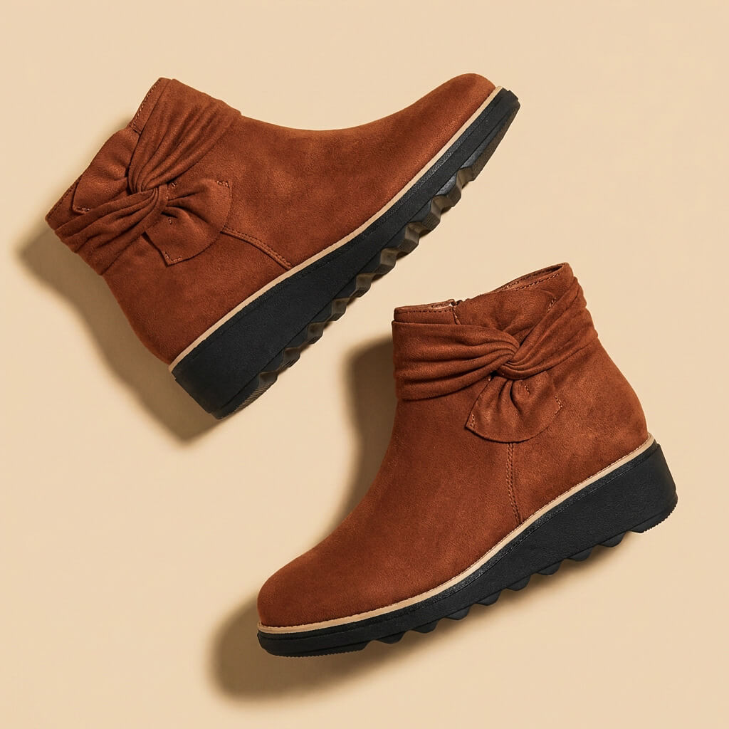 Penelope Suede Heritage Ankle Boots
