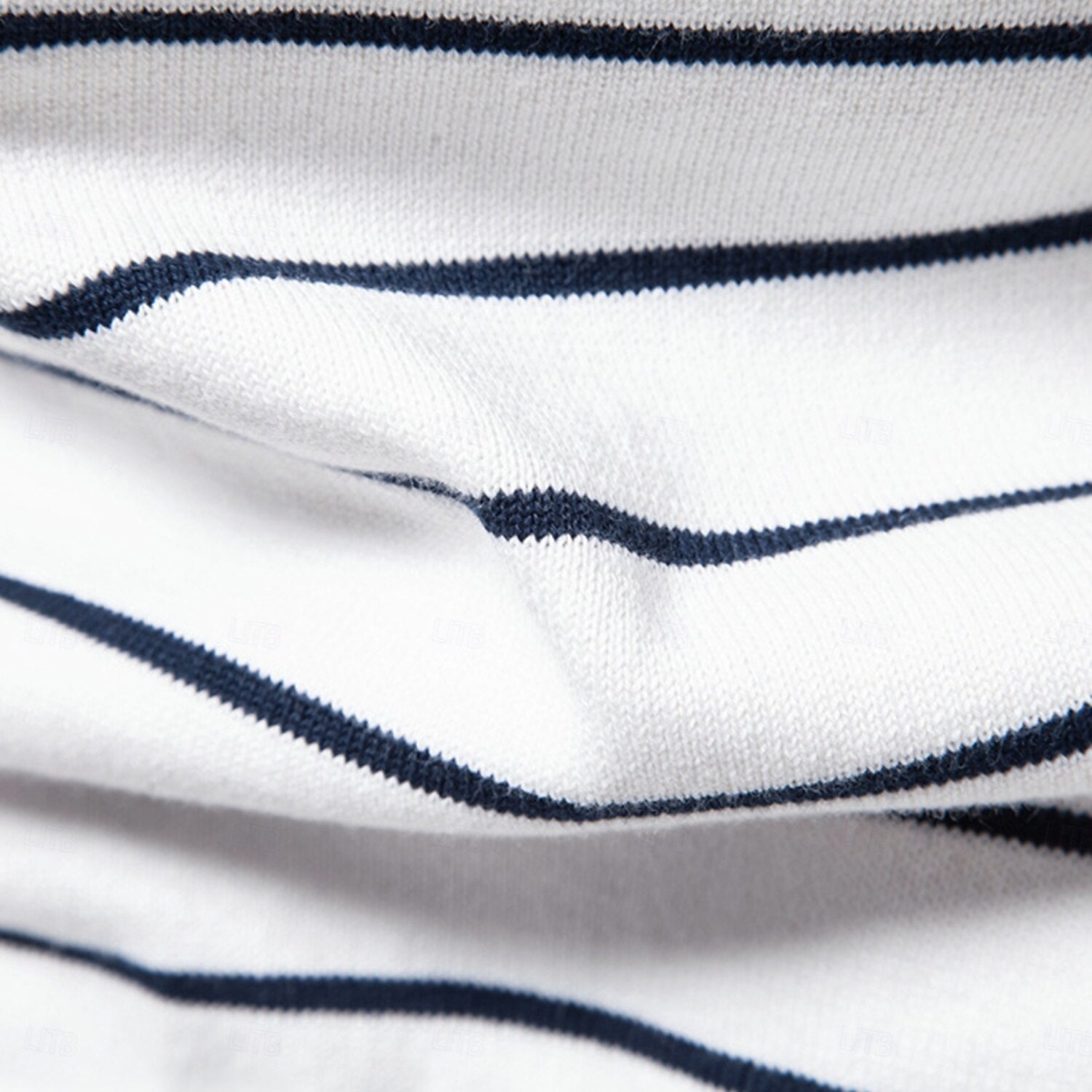 Griffin Men's Striped Crew Neck Sweater