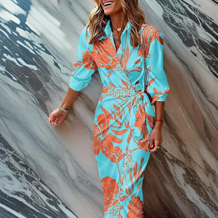 Oslo Summer Wrap Dress