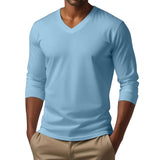 Camden Long Sleeve V-Neck Tee