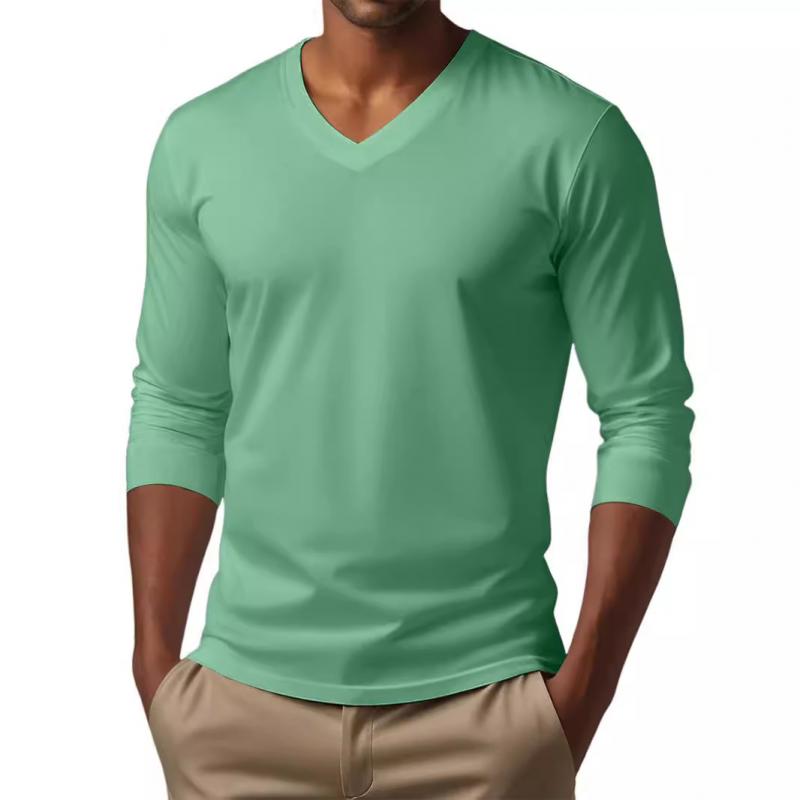 Camden Long Sleeve V-Neck Tee