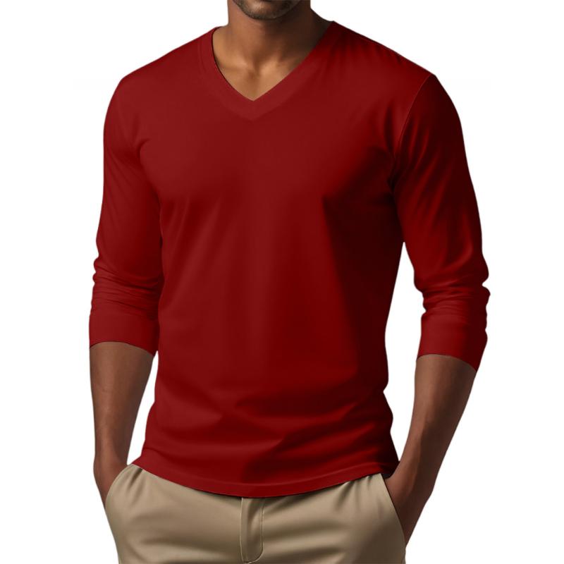 Camden Long Sleeve V-Neck Tee