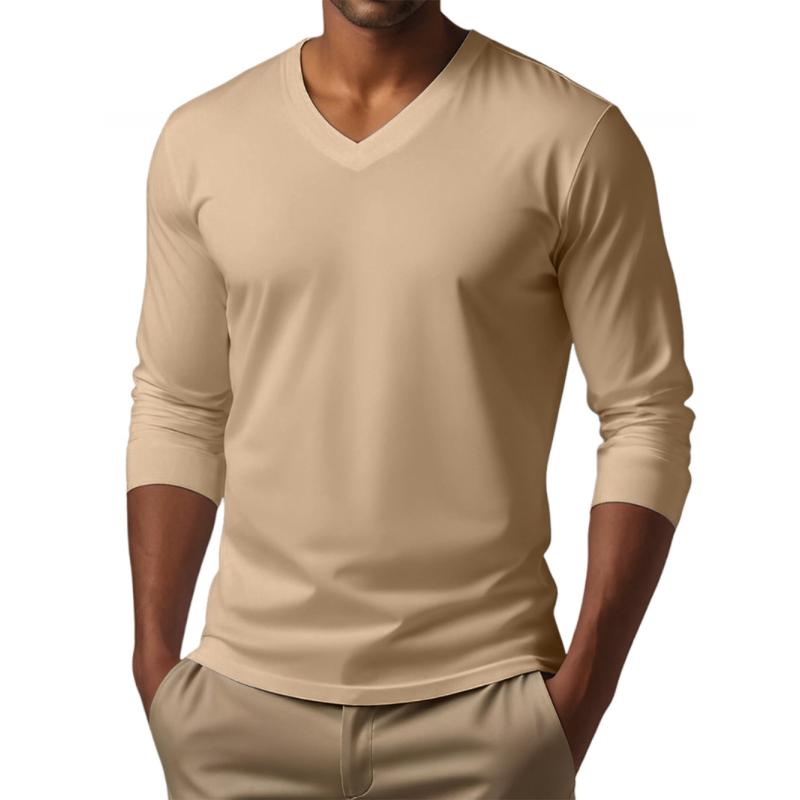 Camden Long Sleeve V-Neck Tee