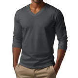 Camden Long Sleeve V-Neck Tee