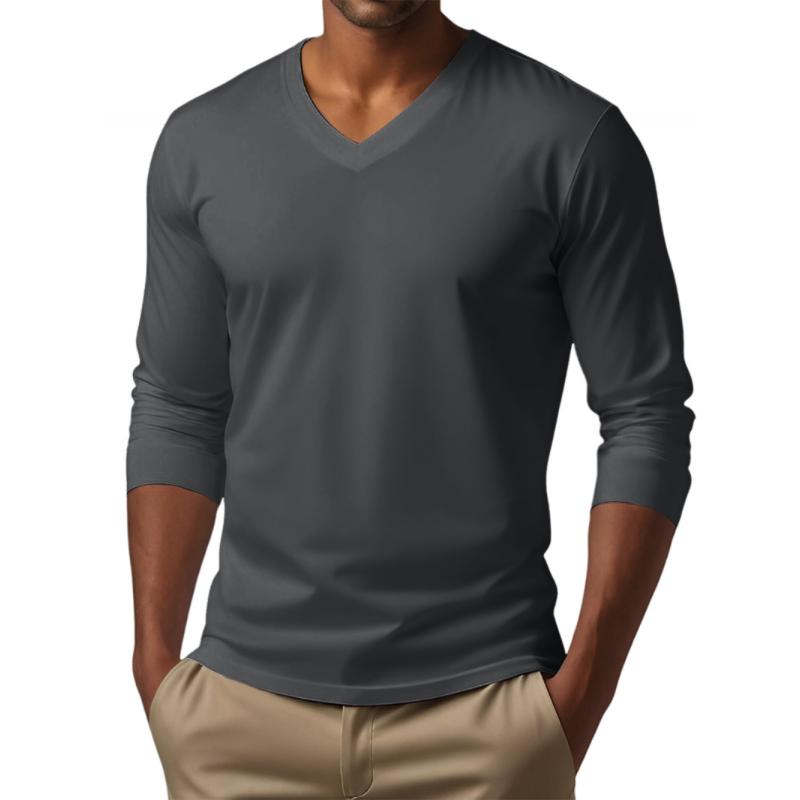 Camden Long Sleeve V-Neck Tee