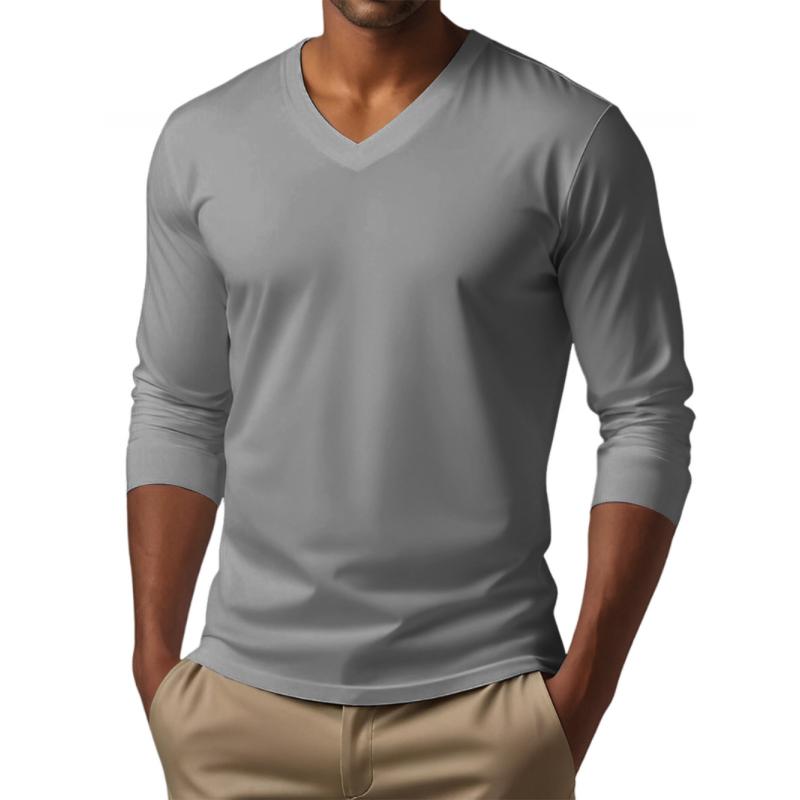 Camden Long Sleeve V-Neck Tee