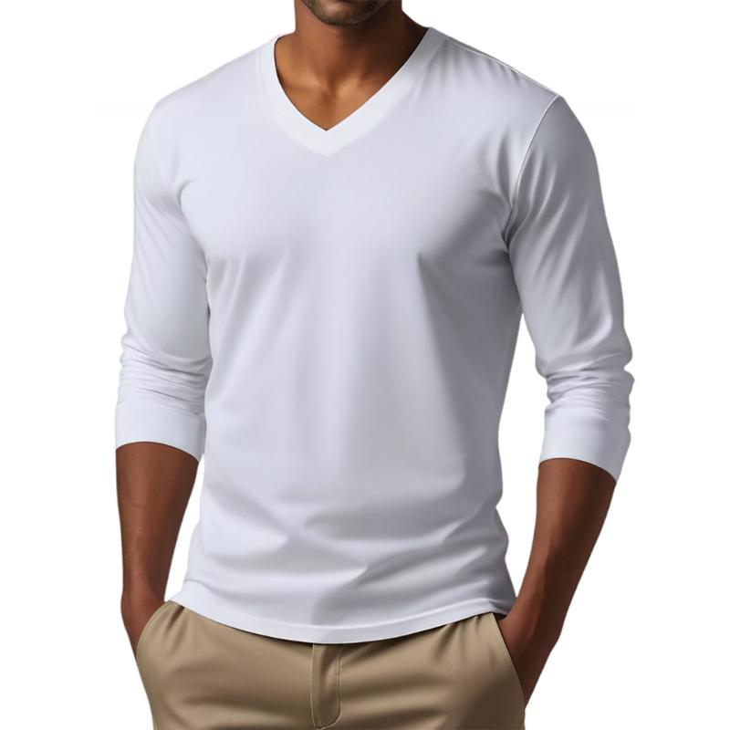 Camden Long Sleeve V-Neck Tee