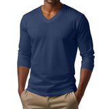 Camden Long Sleeve V-Neck Tee