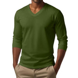 Camden Long Sleeve V-Neck Tee