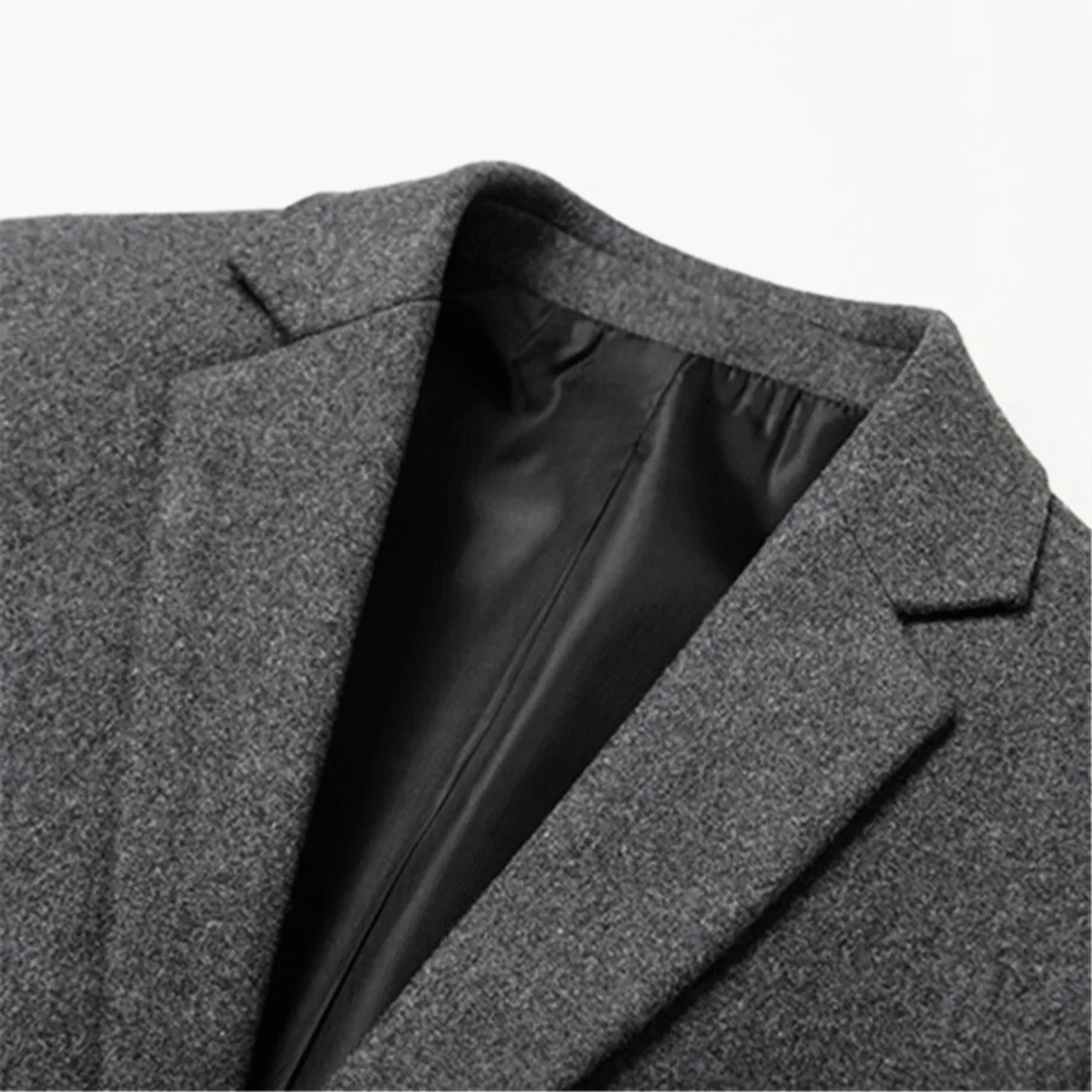 Duran Men’s Wool Blazer – Tailored Fit Sport Jacket with Sleek Lining & Front Pockets