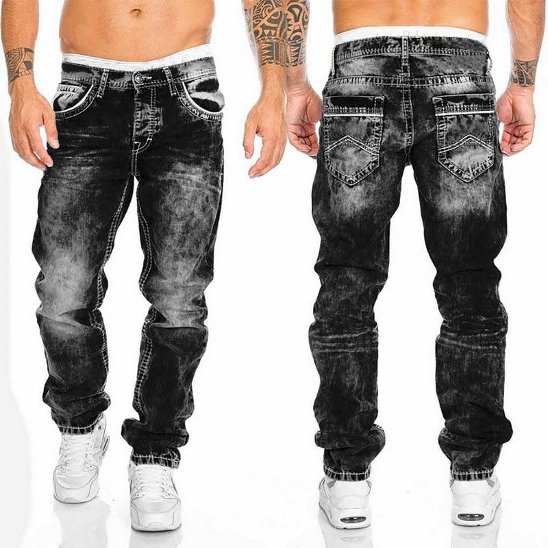 Jaxon Biker Denim Jeans – Rugged Moto-Style Pants with Stretch Comfort