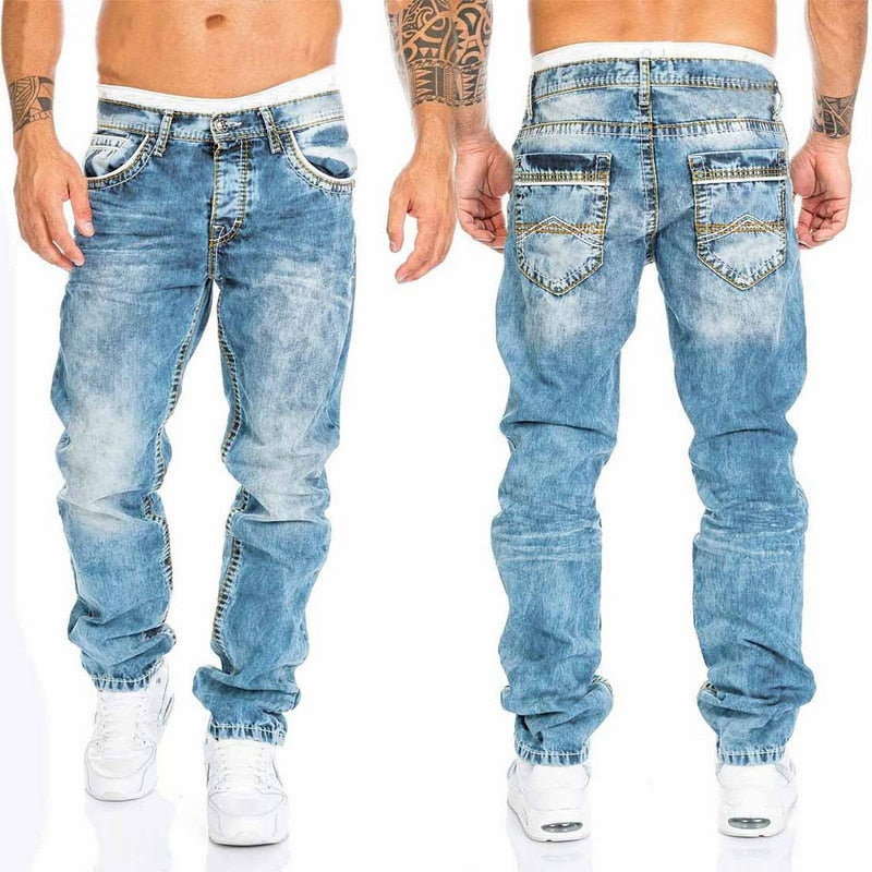 Jaxon Biker Denim Jeans – Rugged Moto-Style Pants with Stretch Comfort