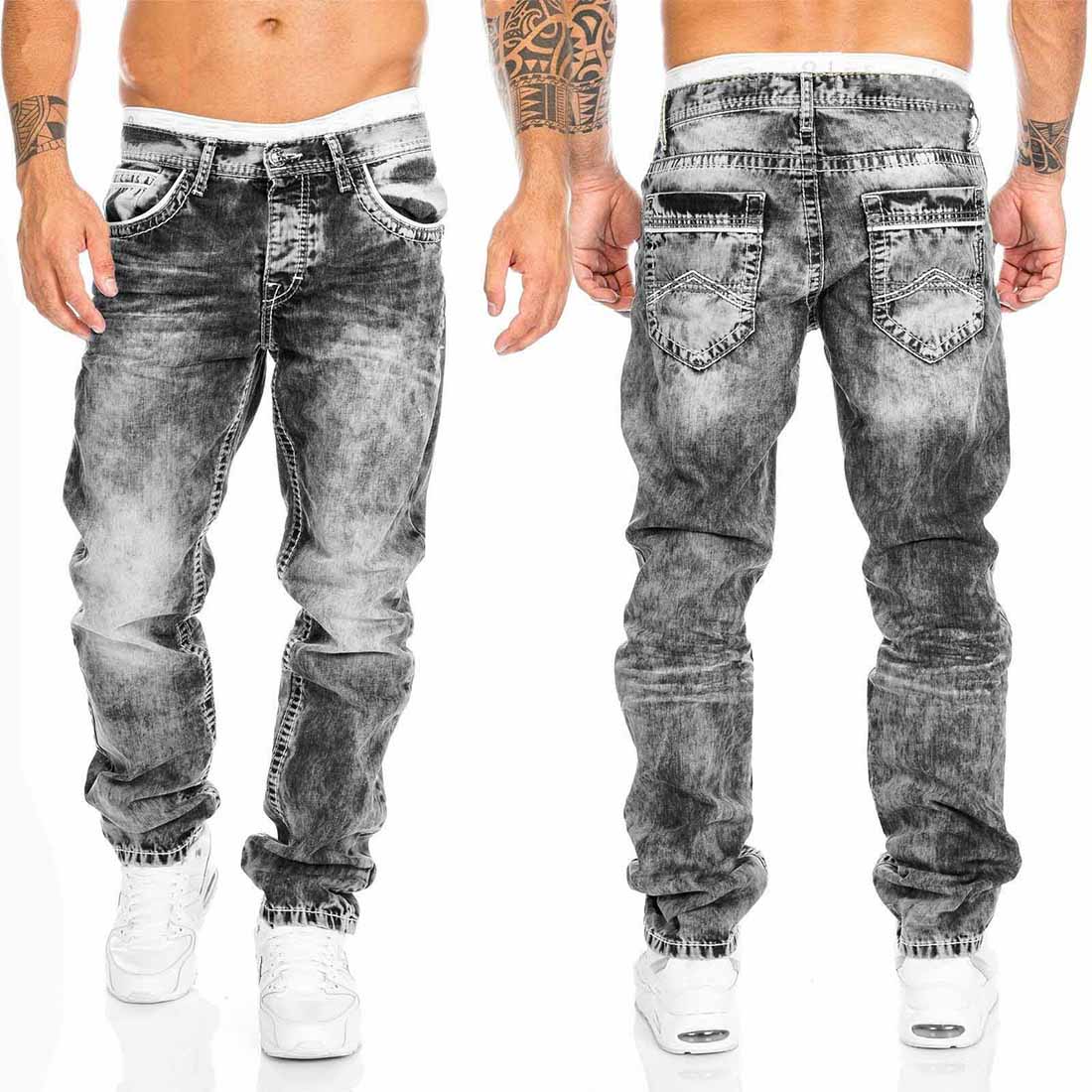 Jaxon Biker Denim Jeans – Rugged Moto-Style Pants with Stretch Comfort