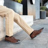 Noah Classic Leather Lace-Ups – Timeless Leather Sneakers for Everyday Wear