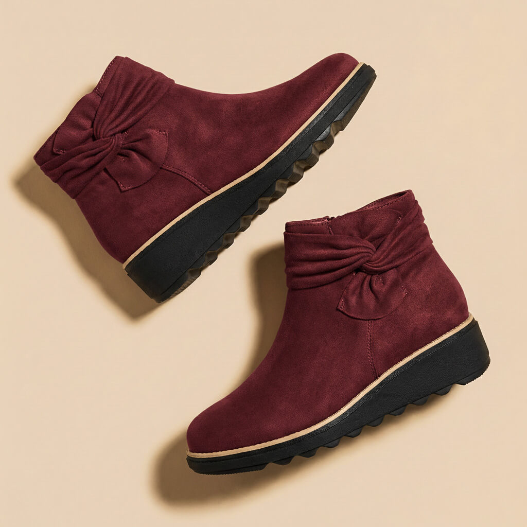 Penelope Suede Heritage Ankle Boots